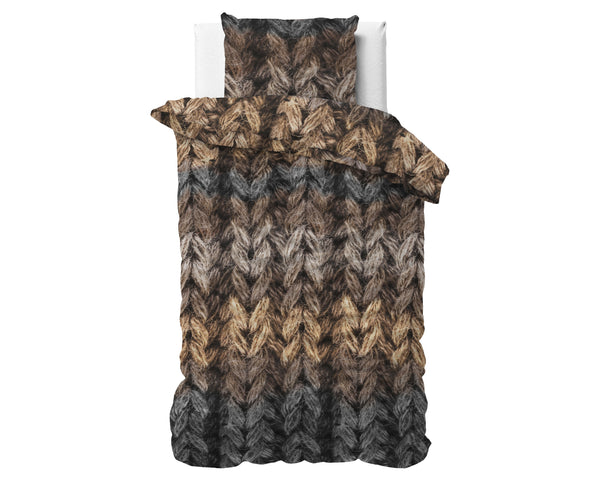 Bettbezug - Trendy knits Braun