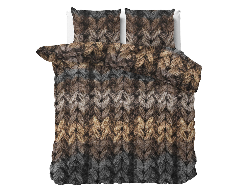 Bettbezug - Trendy knits Braun