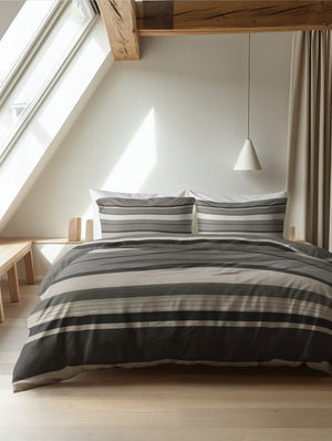 Bettbezug - Zuma Taupe Flanell