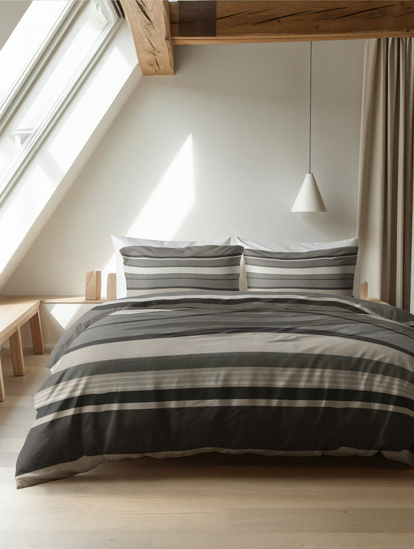 Bettbezug - Zuma Taupe Flanell