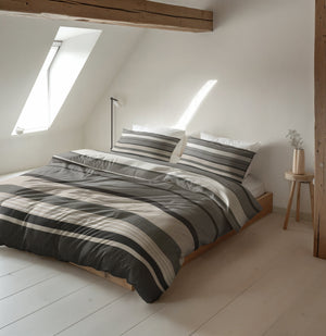 Bettbezug - Zuma Taupe Flanell