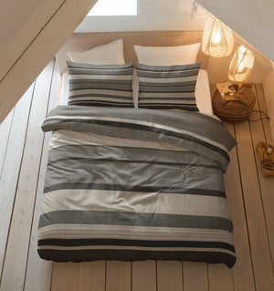 Bettbezug - Zuma Taupe Flanell