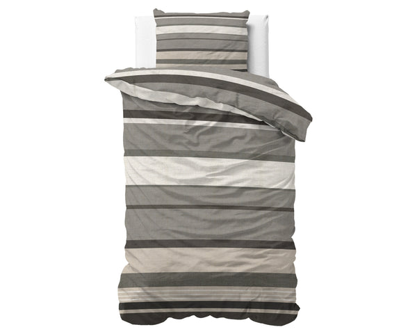 Bettbezug - Zuma Taupe Flanell
