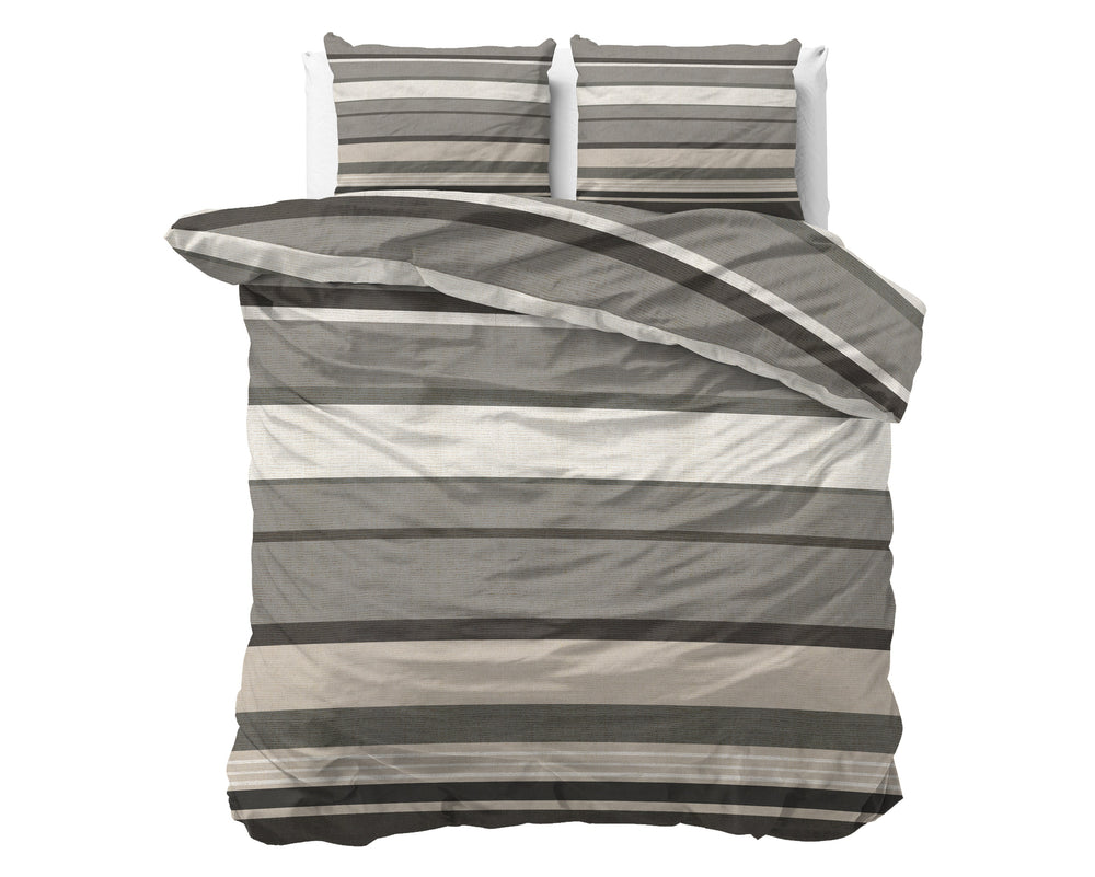 Bettbezug - Zuma Taupe Flanell