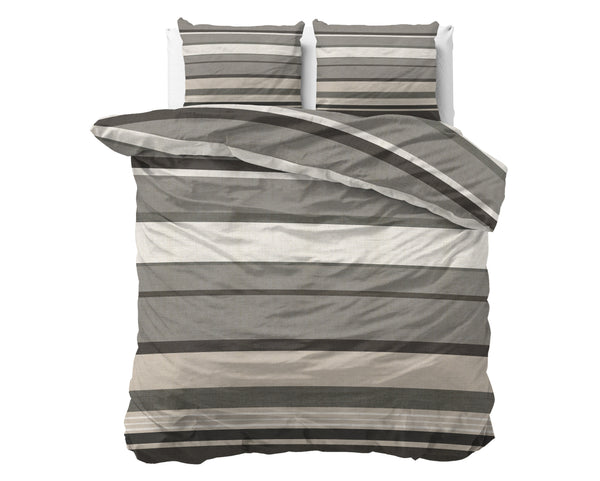 Bettbezug - Zuma Taupe Flanell