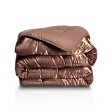 Bettdecke Ohne Bezug - Lileo EasyBed™ Satin – Braun