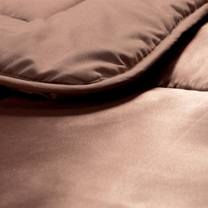 Bettdecke Ohne Bezug - Lileo EasyBed™ Satin – Braun
