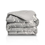 Bettdecke Ohne Bezug - Lileo EasyBed™ Satin – Zilvergrijs