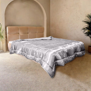 Bettdecke Ohne Bezug - Lileo EasyBed™ Satin – Snow White