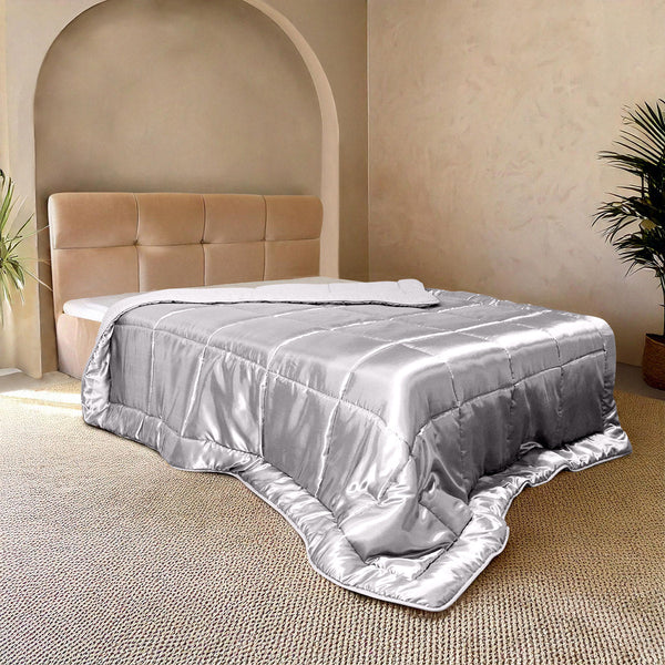 Bettdecke Ohne Bezug - Lileo EasyBed™ Satin – Snow White