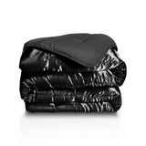 Bettdecke Ohne Bezug - Lileo EasyBed™ Satin – Schwarz