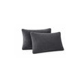 Lileo Sherpa Comfort Kissenbezüge – Grey (Set aus 2)