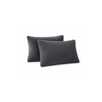Lileo Sherpa Comfort Kissenbezüge – Grey (Set aus 2)