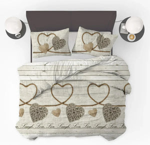 Bettdecke Ohne Bezug - Lileo Live Laugh Love - Extra dick