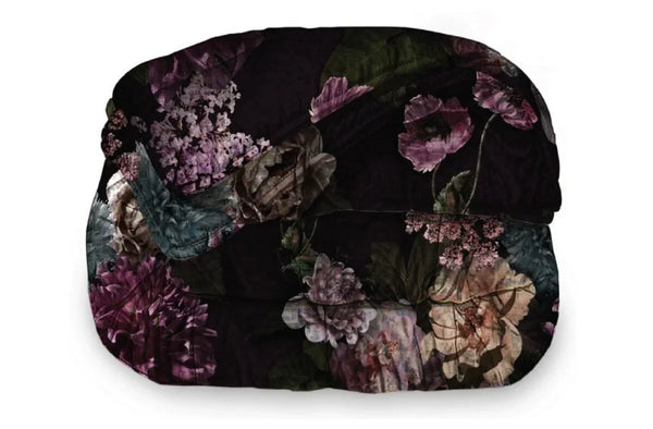 Bettdecke Ohne Bezug - Lileo Purple Flowers - Extra dick
