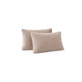 Lileo Sherpa Comfort Kissenbezüge – Taupe (Set aus 2)