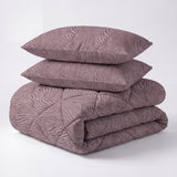Bettdecke Ohne Bezug - Nano Printed - Burgundy Safari