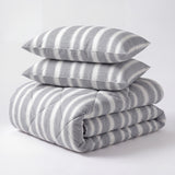 Bettdecke Ohne Bezug - Nano Printed Dekbed - Divided Grey