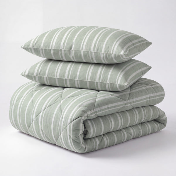 Bettdecke Ohne Bezug - Nano Printed Bettdecke – Vertigo Green