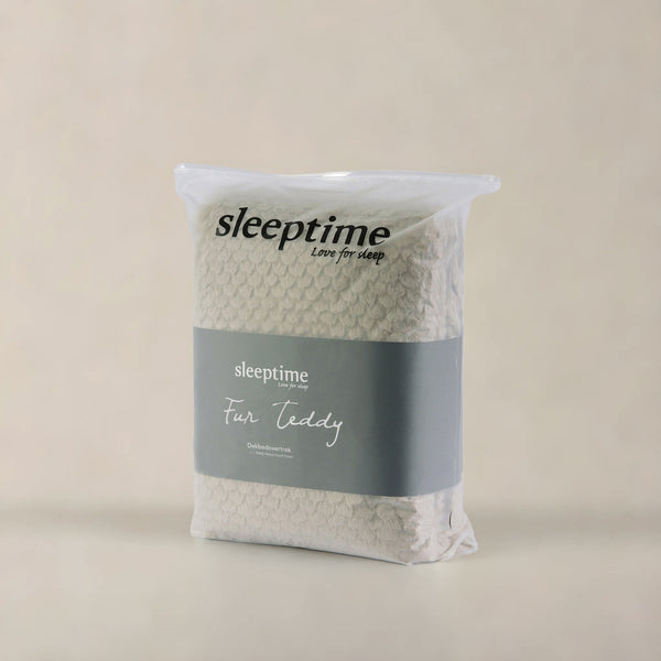 Bettbezug - Fur Teddy Taupe