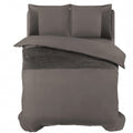Bettbezug - Velvet Band Taupe